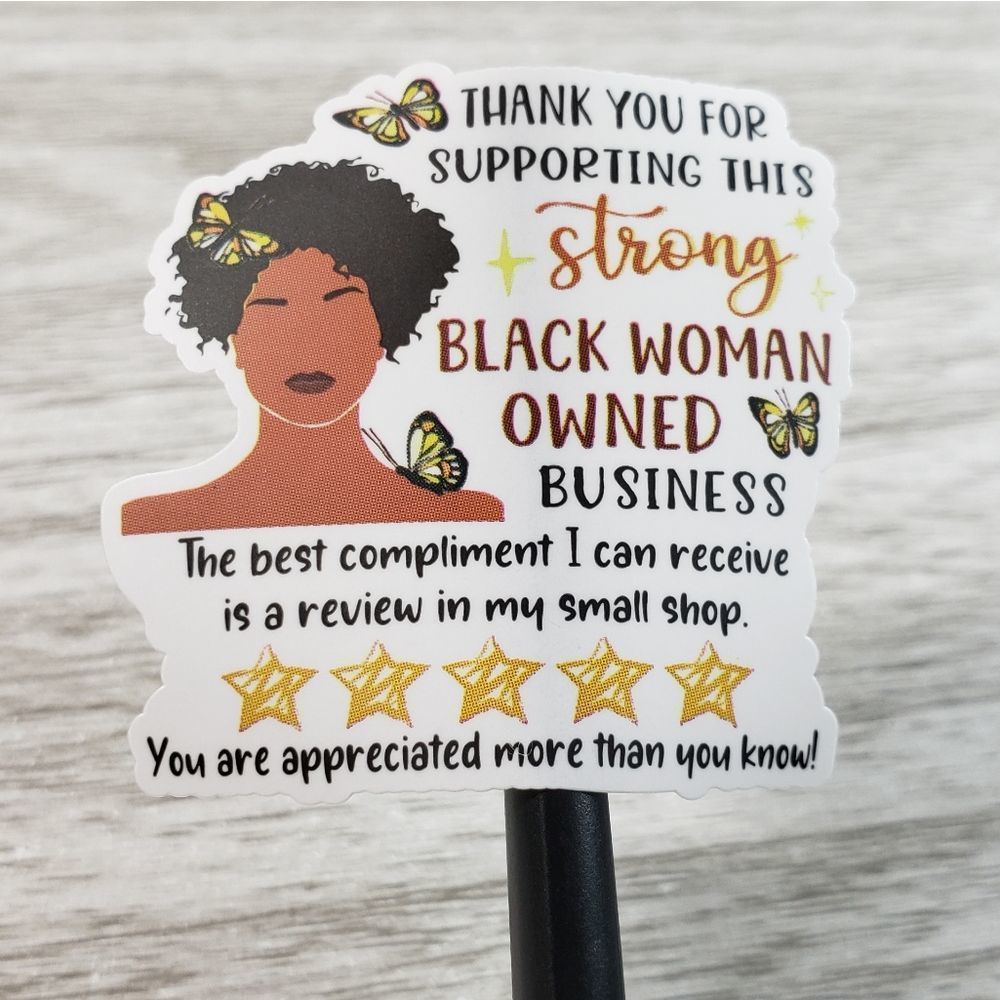6/$15 1.5" Thank You Stickers 50ct Labels